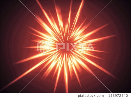 A 3D illustration of colorful lights exploding against a black background. A 3D illustration of colorful lights exploding against a black background. 138972540