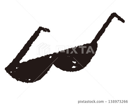 手繪墨鏡 138973266