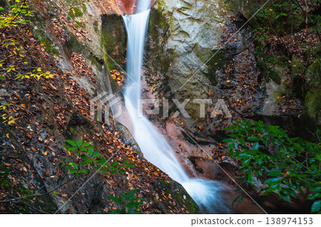 【日本百大瀑布】深秋時節的蛇口峽五龍瀑布 - 鳥龍瀑布3 - 山口縣岩國市 138974153