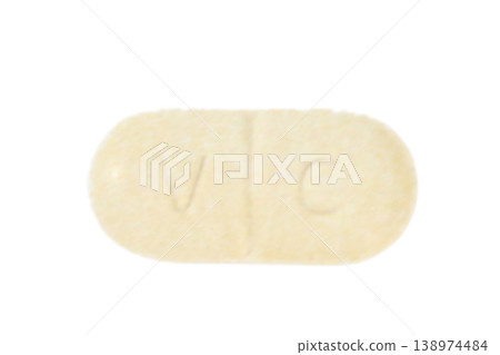 Close up of a pharmaceutical tablet for healthcare and medicine concepts. Close up of a pharmaceutical tablet for healthcare and medicine concepts. 138974484