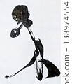 An artistic artwork created with ink: Forest 138974554