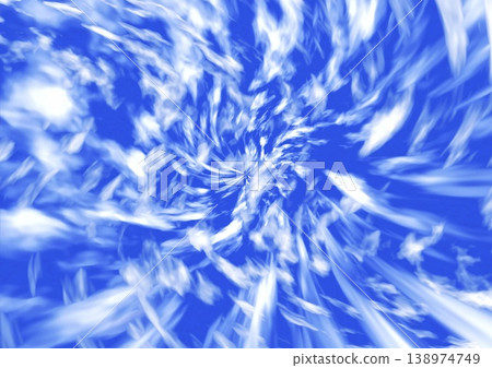 抽象的白色雲朵背景圖，襯托著藍天。 138974749