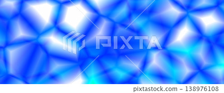 Abstract background image of blue gradient waves 138976108