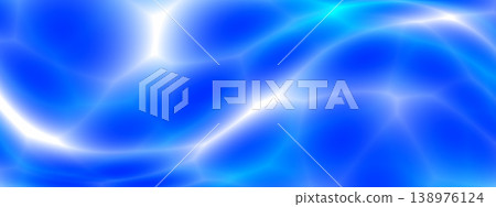 Blue and white wave gradient background material Blue and white wave gradient background material 138976124