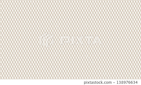 Ivory background with thin gold-brown diamond-shaped grid lines. Ivory background with thin gold-brown diamond-shaped grid lines. 138976634