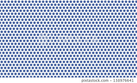 Indigo blue dot uniform pattern calm background Indigo blue dot uniform pattern calm background 138976641