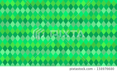Vibrant geometric pattern background with a green diamond design. Vibrant geometric pattern background with a green diamond design. 138976680