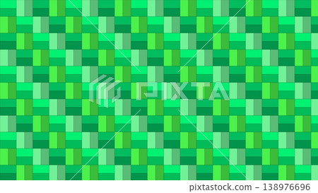 Green rectangular tile pattern background with vibrant lime green Green rectangular tile pattern background with vibrant lime green 138976696