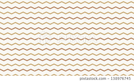Gold and brown two-tone chevron stripe background Gold and brown two-tone chevron stripe background 138976745