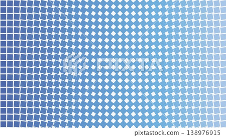 Blue gradient distorted square pattern background Blue gradient distorted square pattern background 138976915
