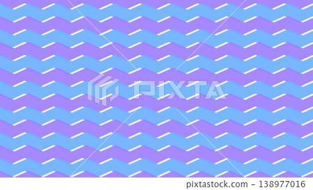 紫色和藍色人字紋3D背景素材 紫色和藍色人字紋3D背景素材 138977016