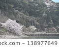 Cherry blossoms in a fishing village 138977649