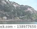 Cherry blossoms in a fishing village 138977650
