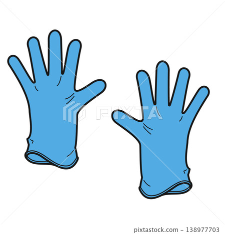 Nitrile gloves (both hands) 138977703