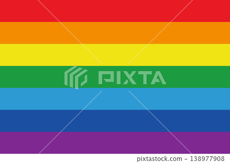 Rainbow-colored border background Rainbow-colored border background 138977908