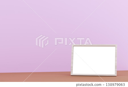 3D材質_相框_紫色背景 3D材質_相框_紫色背景 138979063