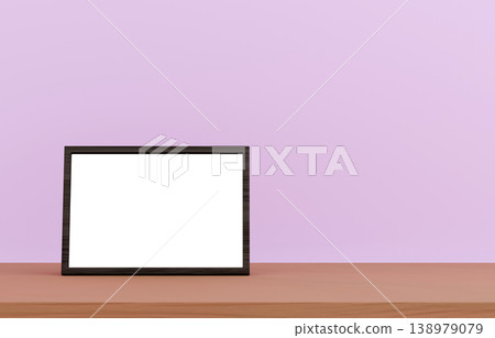 3D材質_相框_紫色背景 3D材質_相框_紫色背景 138979079