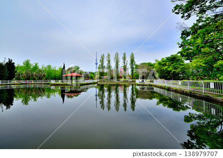 Sarue Park, Tokyo: Timber Yard and Tokyo Skytree Sarue Park, Tokyo: Timber Yard and Tokyo Skytree 138979707