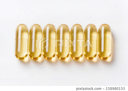 Omega-3 Fish Oil Softgel Capsules Omega-3 Fish Oil Softgel Capsules 138980133