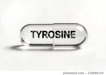 L-Tyrosine Dietary Supplement Capsules L-Tyrosine Dietary Supplement Capsules 138980134