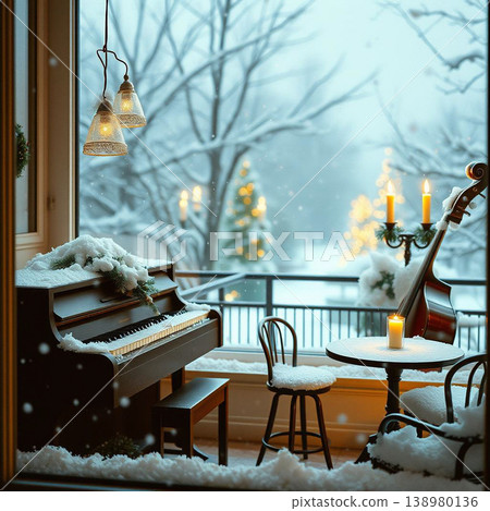 Winter Jazz Balcony Winter Jazz Balcony 138980136