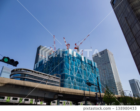 Construction site of Torch Tower, which will become Japan's tallest building (photographed in April 2026) Construction site of Torch Tower, which will become Japan's tallest building (photographed in April 2026) 138980433