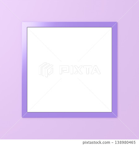 3D material_metal frame_purple 3D material_metal frame_purple 138980465