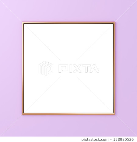 3D material_metal frame_purple 138980526