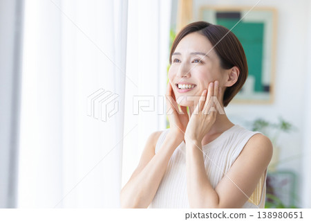 女人的美麗形象肖像 138980651
