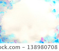 手繪水彩紋理背景，靈感來自雨季 138980708