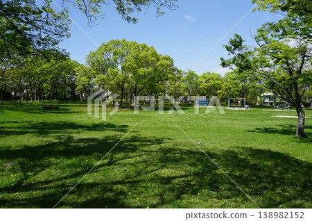 春意盎然的公園 春意盎然的公園 138982152