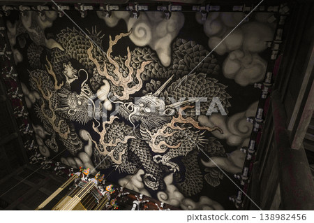 Ceiling painting "Ssorong figure" of Kenninji Temple Ceiling painting "Ssorong figure" of Kenninji Temple 138982456