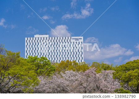 DoubleTree by Hilton Osaka Castle: Cherry blossoms in full bloom DoubleTree by Hilton Osaka Castle: Cherry blossoms in full bloom 138982790