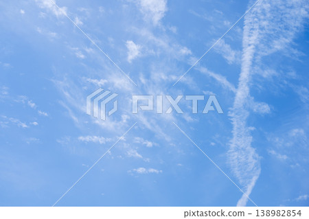 Spring sky, blue sky, sunny, spring, April, image Spring sky, blue sky, sunny, spring, April, image 138982854