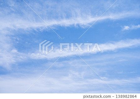 春日的天空，藍天，晴朗，春天，四月，圖片 138982864