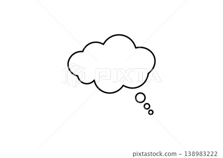 Blank Thought Bubble Outline Clipart for Thinking, Idea, Concept, Creativity and Imagination Graphic Templates Blank Thought Bubble Outline Clipart for Thinking, Idea, Concept, Creativity and Imagination Graphic Templates 138983222