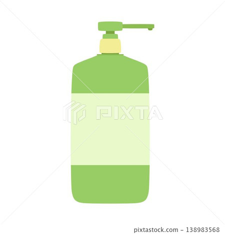 hand sanitizer in bottle isolated hand sanitizer in bottle isolated 138983568