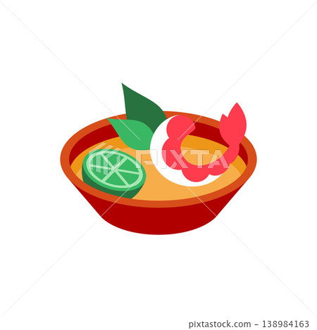 Icon of a Tom Yum Kung 138984163