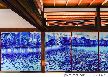 Kennin-ji Temple, Fusuma painting "Departure of the Ship" 138984324