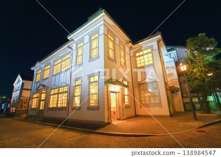 [Okayama Prefecture] Night view of Kurashiki Bikan Historical Quarter 138984547