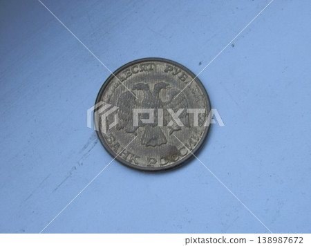 Circulated coin used in everyday transactions Circulated coin used in everyday transactions 138987672