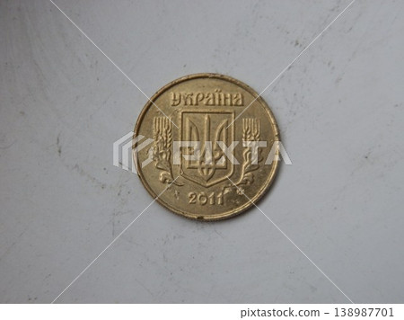Circulated coin used in everyday transactions Circulated coin used in everyday transactions 138987701