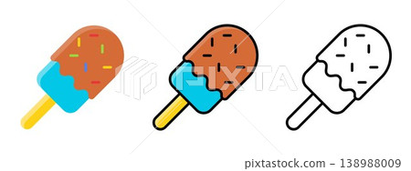 Sweet Summer Frozen Ice Pop Sweet Summer Frozen Ice Pop 138988009