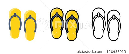 Summer Beach Casual Flip Flops Summer Beach Casual Flip Flops 138988013