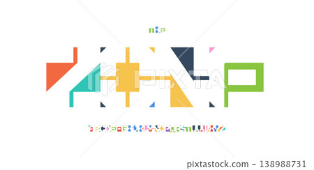 Color Font Logo Alphabet Vector Fun Letter Set Blocky Typography, Art Typographic Design for Kids Zone Title Text, Toy Typo Poster Headline, Type Fest Logotype, Colorful Fonts. Vector Typeface. Color Font Logo Alphabet Vector Fun Letter Set Blocky Typography, Art Typographic Design for Kids Zone Title Text, Toy Typo Poster Headline, Type Fest Logotype, Colorful Fonts. Vector Typeface. 138988731