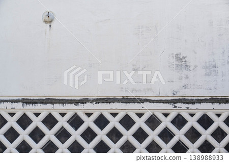 Domestic wall of warehouse Domestic wall of warehouse 138988933