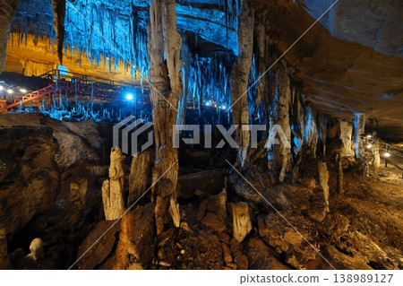 Fa Suam Cave, a large cave located in Os. Fa Suam Cave, a large cave located in Os. 138989127