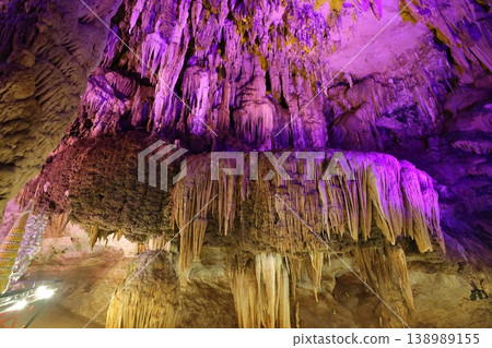 Fa Suam Cave, a large cave located in Os. Fa Suam Cave, a large cave located in Os. 138989155