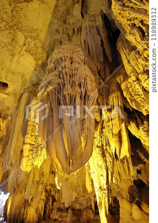 Fa Suam Cave, a large cave located in Os. Fa Suam Cave, a large cave located in Os. 138989312