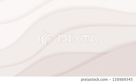 Minimalist White Porcelain Background Abstract Paper Cut Waves in Soft Cream and Pearl Tones. Elegant 3D Layered Vector for Luxury Branding and Web Minimalist White Porcelain Background Abstract Paper Cut Waves in Soft Cream and Pearl Tones. Elegant 3D Layered Vector for Luxury Branding and Web 138989345